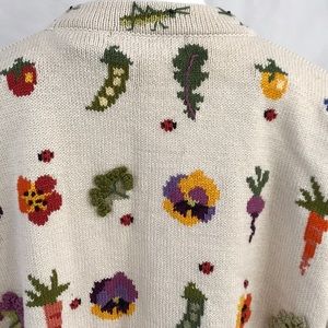 Christine Foley Flower Cardigan